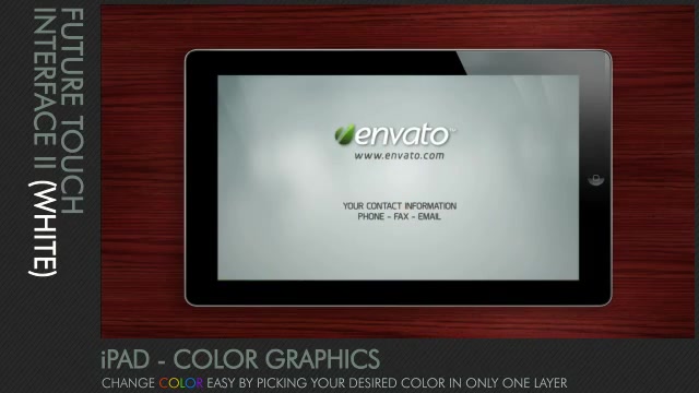 Future Touch Interface II (White) - Download Videohive 1832015