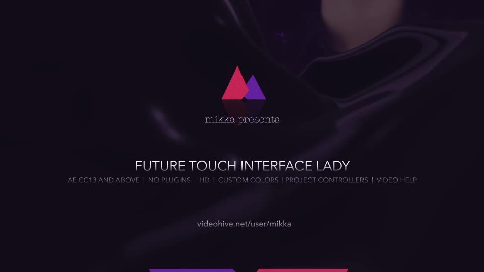 Future Touch Interface Lady Videohive 23748747 After Effects Image 1