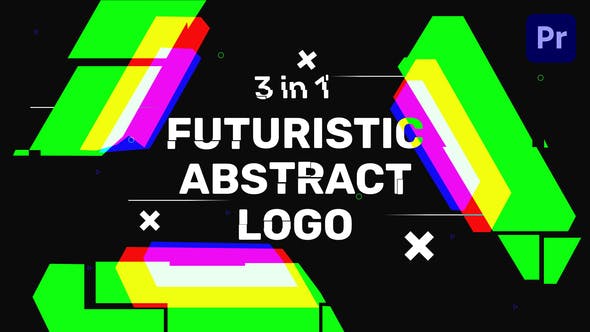 Futuristic Abstract Logo | Mogrt - 33893204 Videohive Download