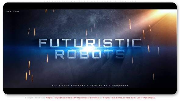 Futuristic Battles and Robots Trailer - Videohive 27717110 Download