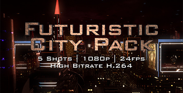 Futuristic City Pack  - Download Videohive 8925526