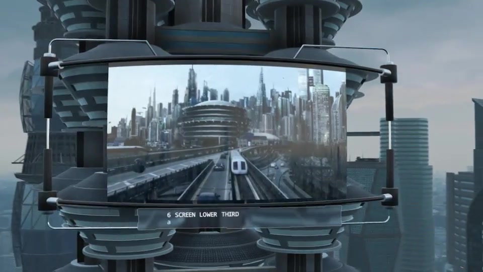 Futuristic City Slideshow - Download Videohive 12968220