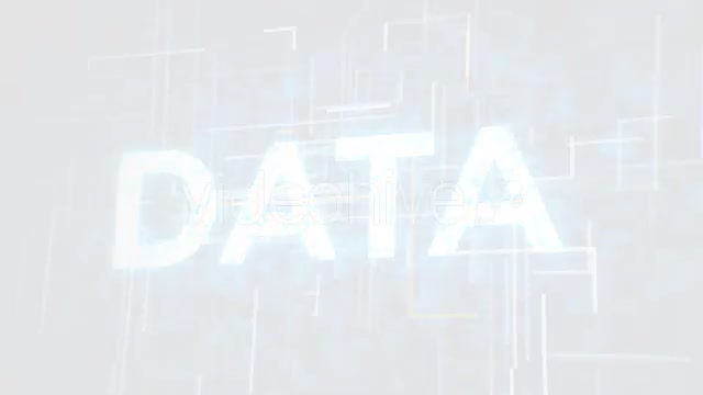Futuristic Data Typography - Download Videohive 21138400