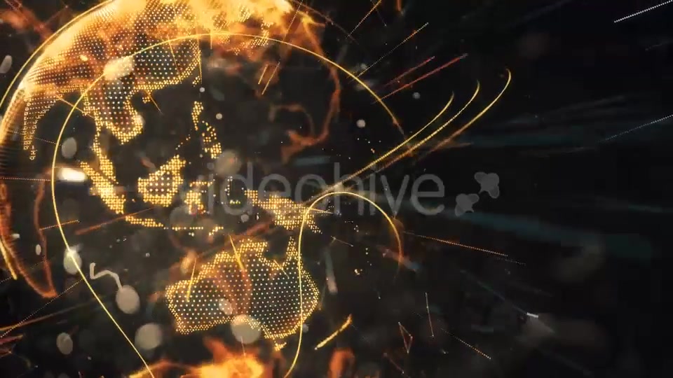 Futuristic Earth Hologram - Download Videohive 14804435