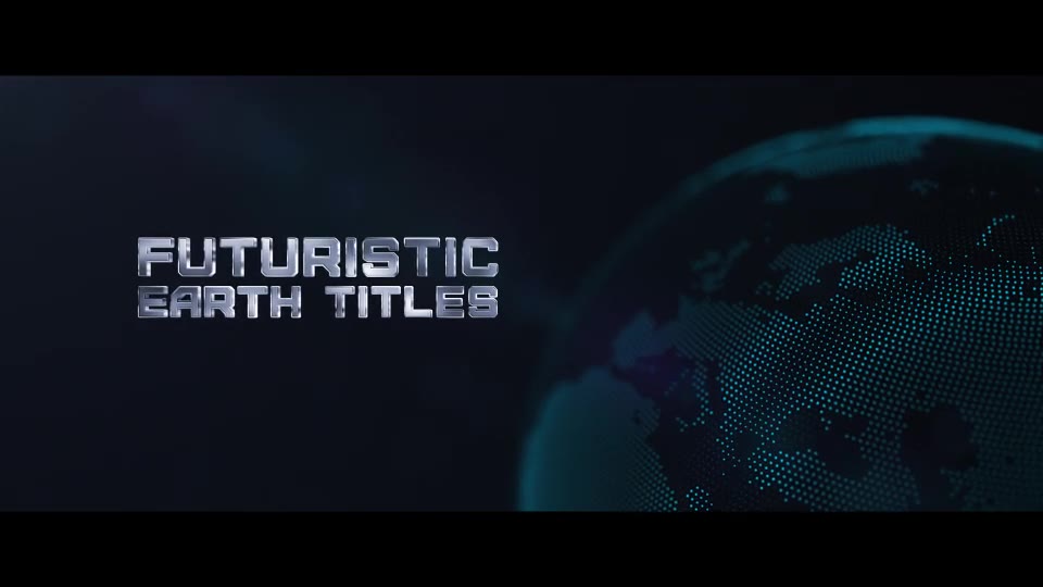 Futuristic Earth Titles - Download Videohive 14157892