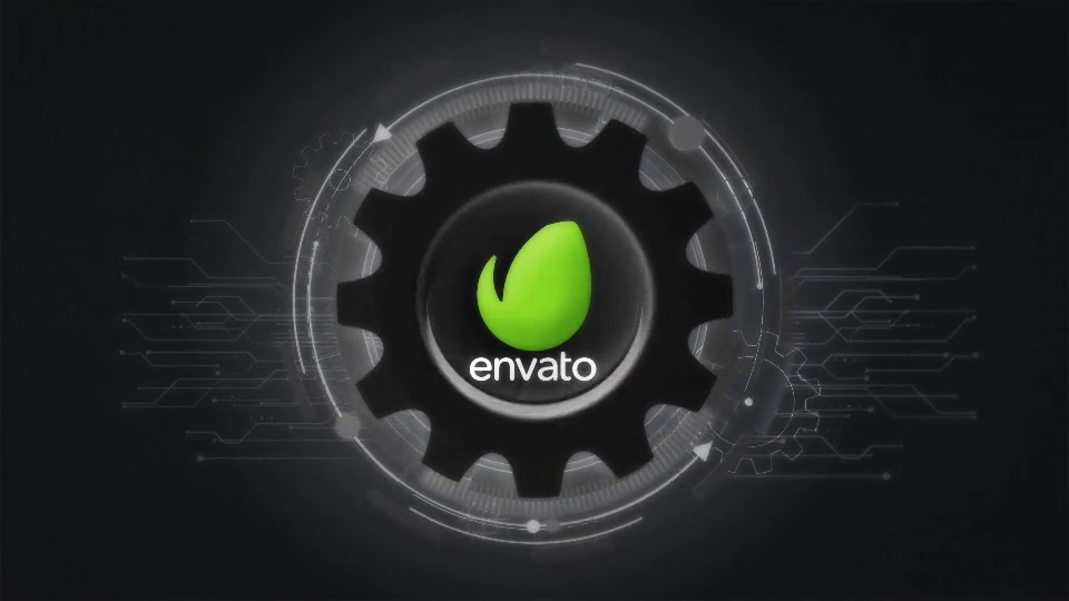 Futuristic Gears Logo Reveals Videohive 25638816 After Effects Image 7