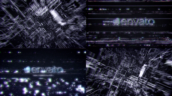 Futuristic Hi Tech Glitch Reveal - Download Videohive 21195249