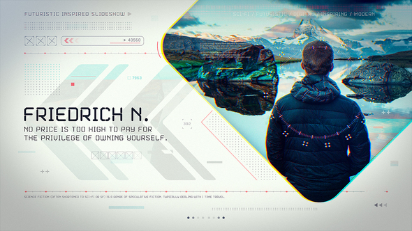 Futuristic Inspired Slideshow - Download Videohive 22430303