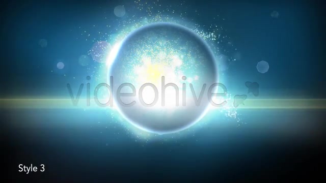 Futuristic Magic Glass Ball Background 3 Styles - Download Videohive 4458549