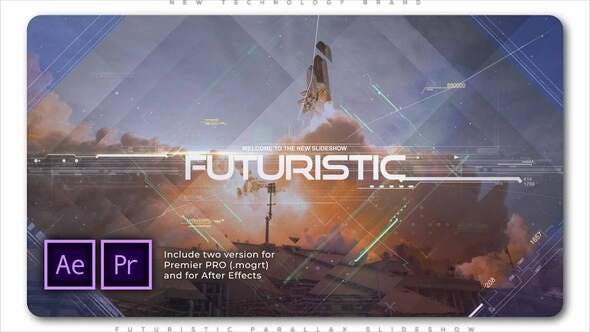 Futuristic Parallax Slideshow - Download 28736600 Videohive
