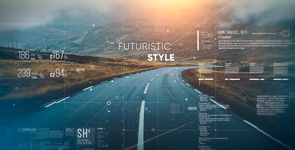 Futuristic Parallax Slideshow - Download Videohive 19195683