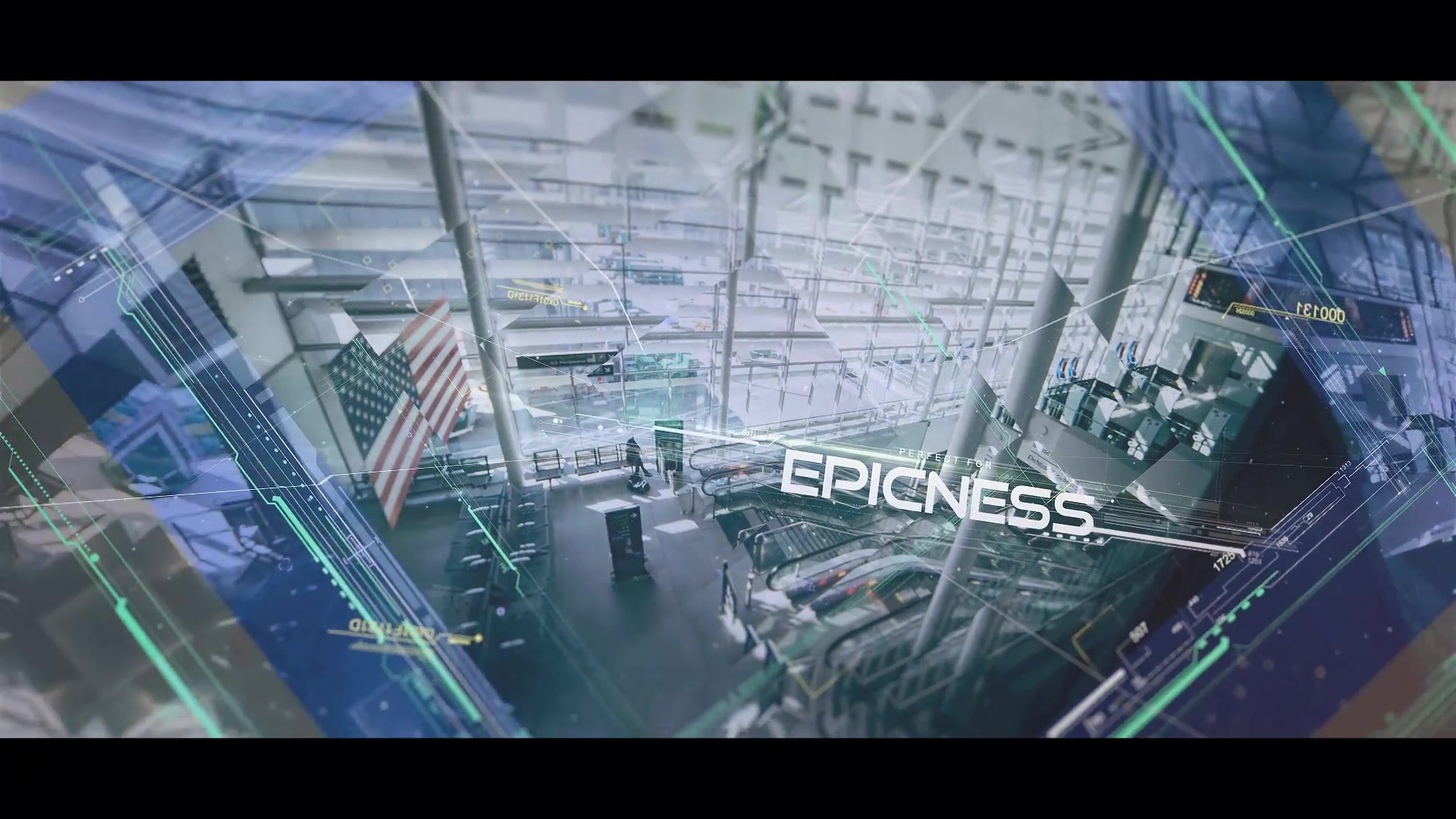 Futuristic Parallax Slideshow | Opener Videohive 20350708 After Effects Image 3