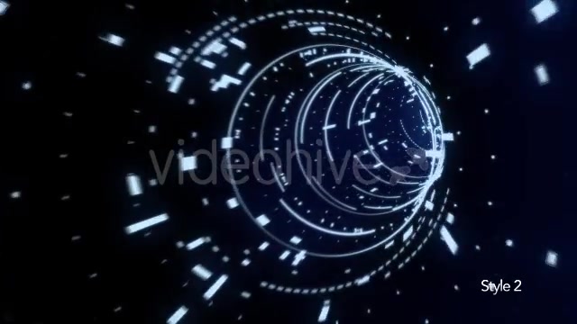 Futuristic Particle Wormhole 3 Styles Videohive 9893935 Motion Graphics Image 7