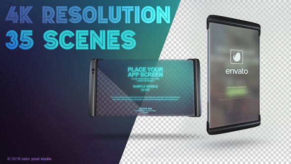 Futuristic Phone App Promo - 22280319 Videohive Download