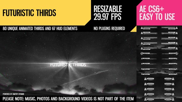 Futuristic Thirds - Download Videohive 17842515