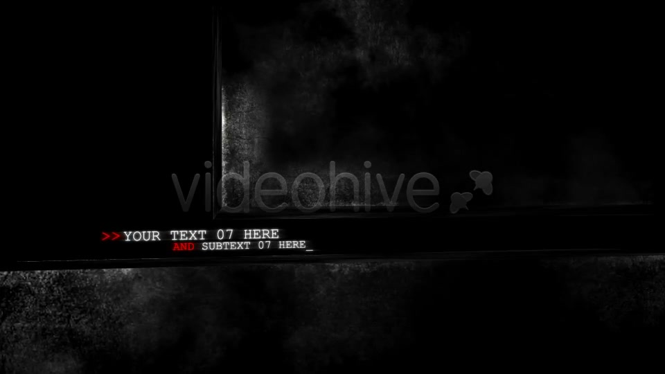 Futuristic Title Sequence Destructions Glitch Videohive 5273197 After Effects Image 10