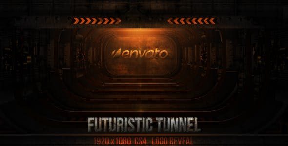 futuristic tunnel reveal - 3078211 Videohive Download