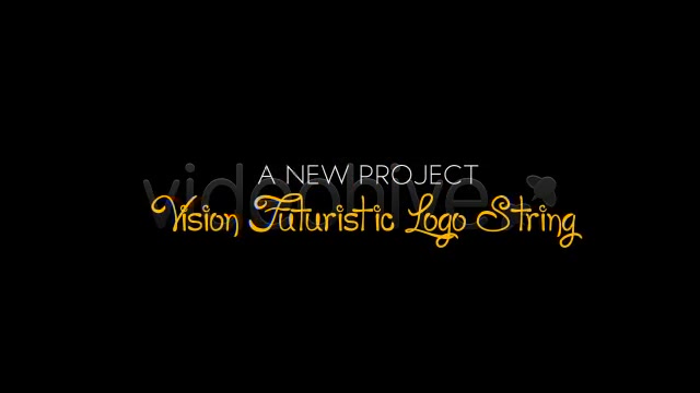 futuristic vision logo string Videohive 2675336 After Effects Image 3