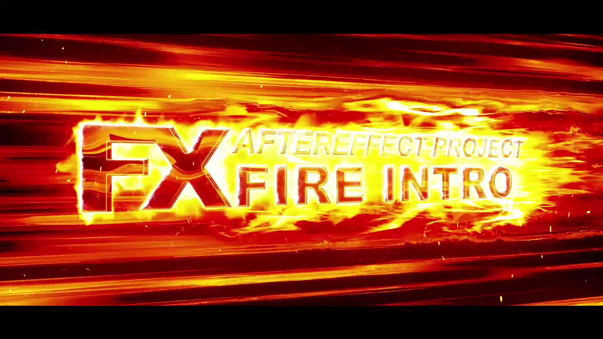 FX Fire Intro Logo Videohive 35542667 After Effects Image 1