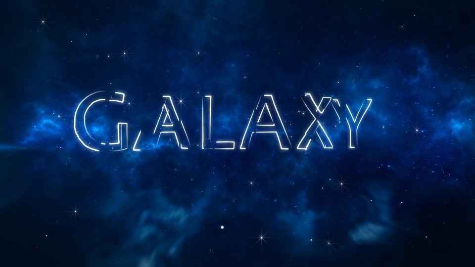 Galaxy logo Reveal Videohive 23737929 After Effects Image 10