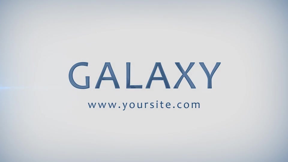 Galaxy logo Reveal Videohive 23737929 After Effects Image 11