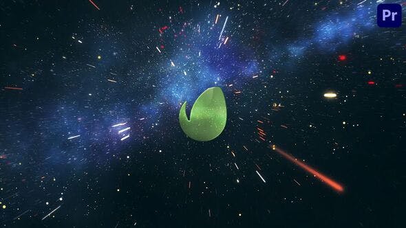 Galaxy Logo | Space Titles Reveal for Premiere Pro - 33428264 Download Videohive