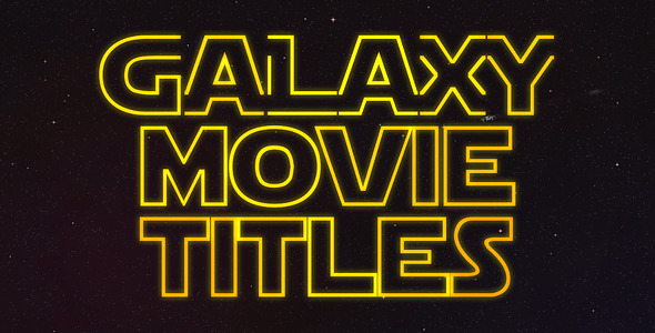 Galaxy Movie Titles - Download Videohive 6000599