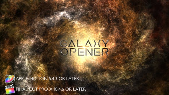 Galaxy Opener Titles Apple Motion - 28299690 Download Videohive