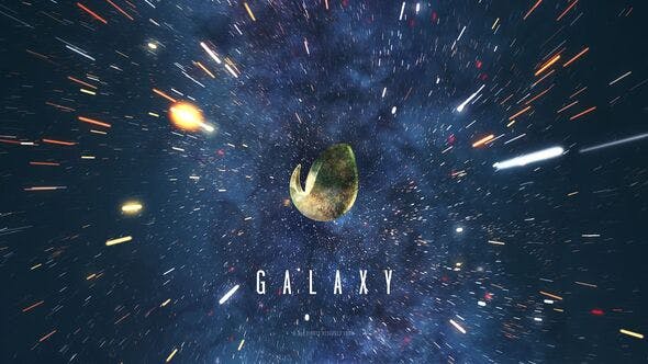 Galaxy Space Logo Reveal - Download 26836535 Videohive