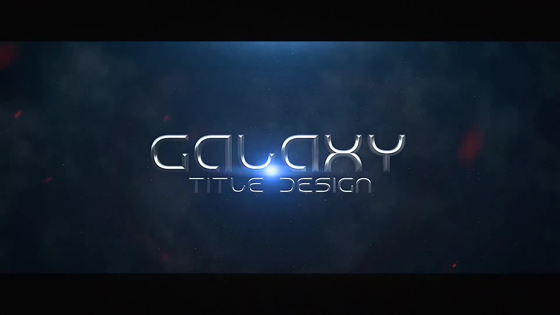 Galaxy Title Design Videohive 27975070 Apple Motion Image 1