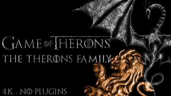 Game of Medieval Thrones Logo, Title Reveal - Videohive Download 23546480