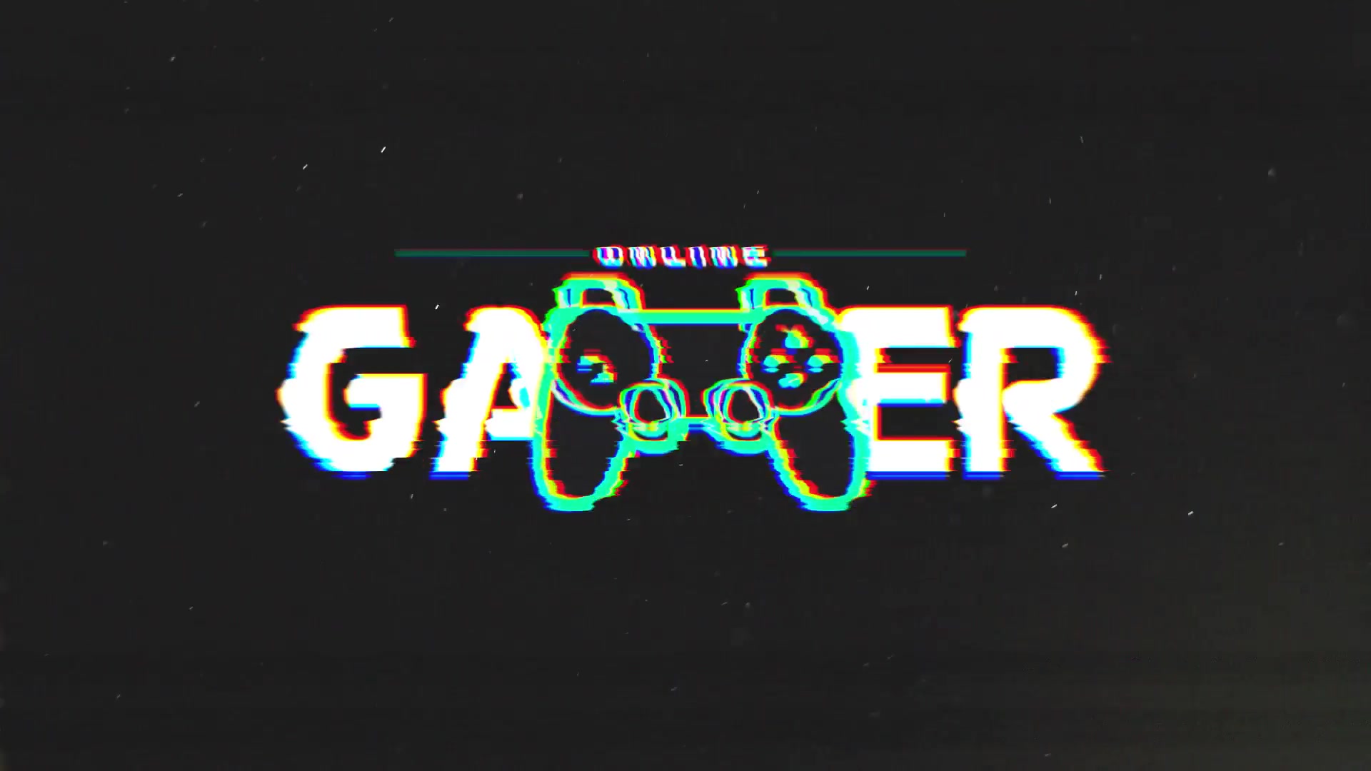 Gamer Glitch Logo Reveal Videohive 25996795 After Effects Image 4