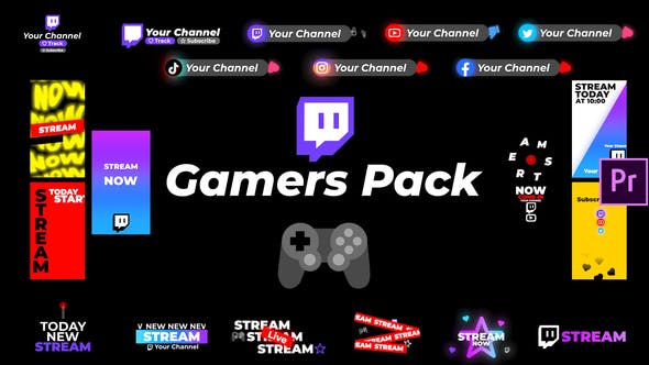 Gamers Pack - 28988549 Videohive Download