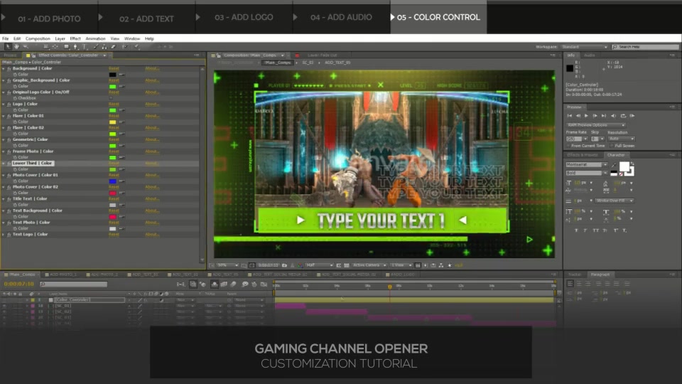 Gaming Channel Opener Videohive 38384826 After Effects Image 10