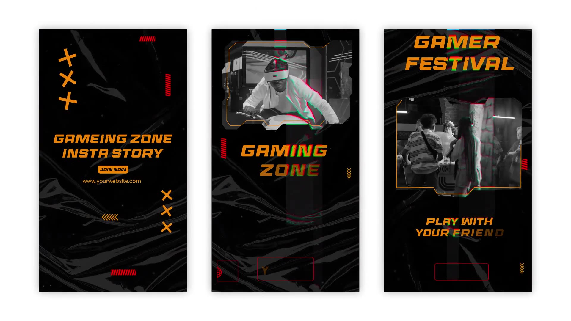 Gaming Festival Sports Zone Instagram Story Template Videohive 39185183 After Effects Image 4