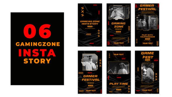 Gaming Festival Sports Zone Instagram Story Template - 39185183 Download Videohive