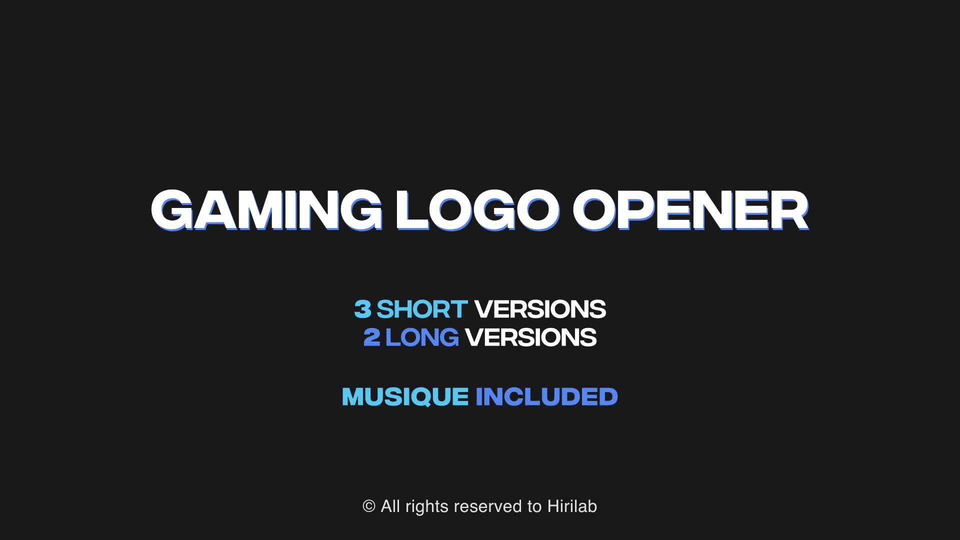 Gaming Logo Opener Videohive 31515949 After Effects Image 1