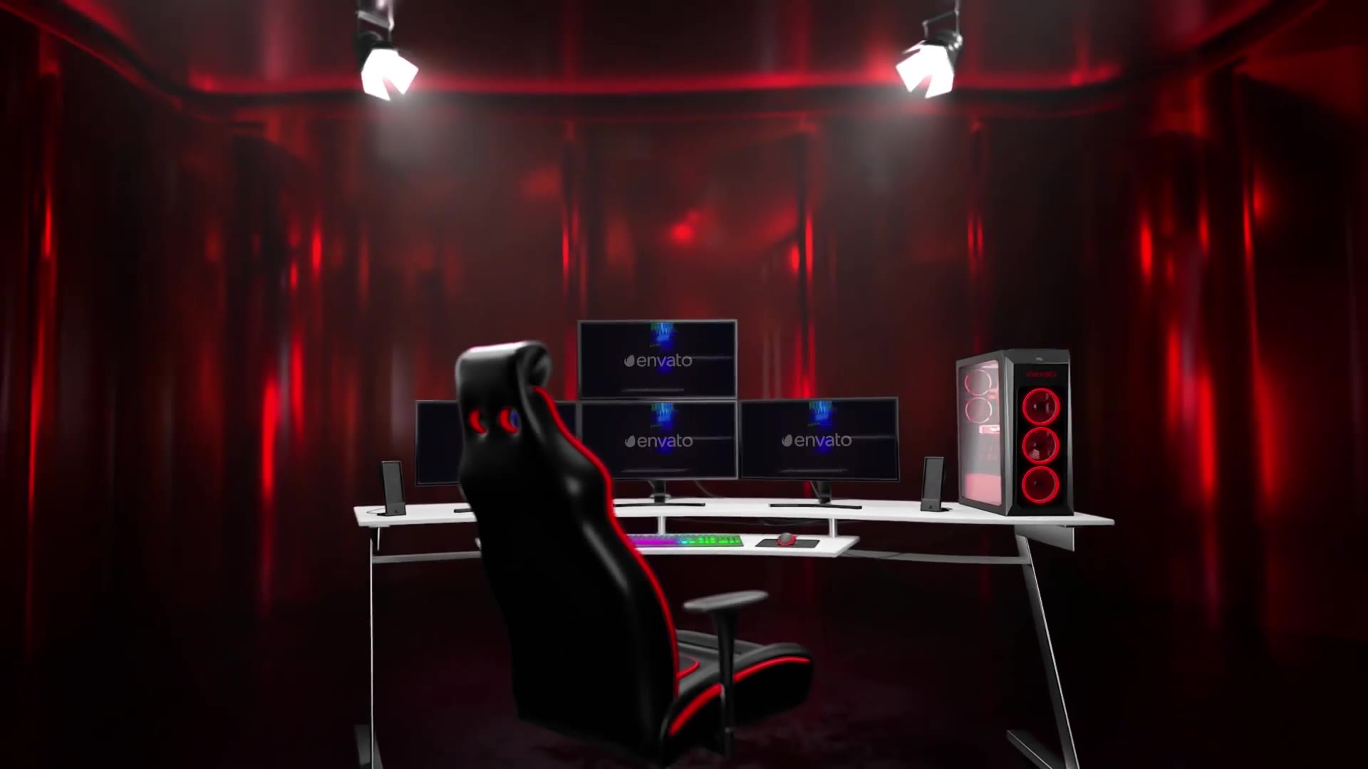 Gaming Setup Opener Videohive 37447449 After Effects Image 3