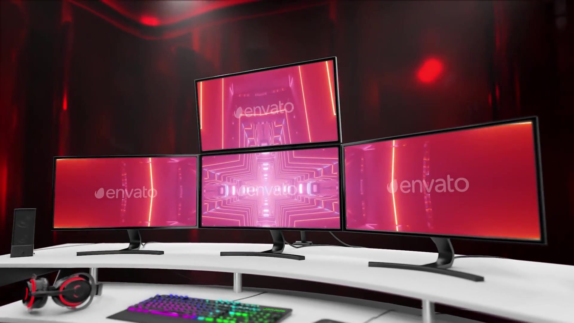 Gaming Setup Opener Videohive 37447449 After Effects Image 6