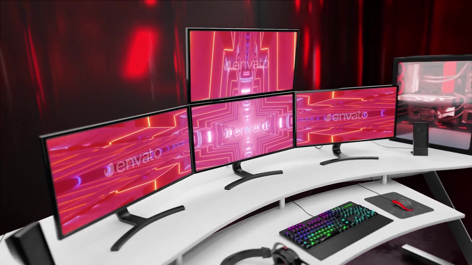 Gaming Setup Opener Videohive 37447449 After Effects Image 7
