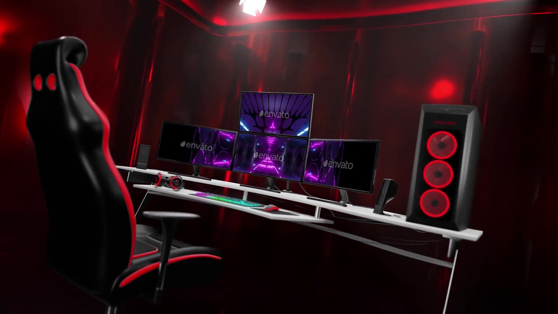 Gaming Setup Opener Videohive 37447449 After Effects Image 8