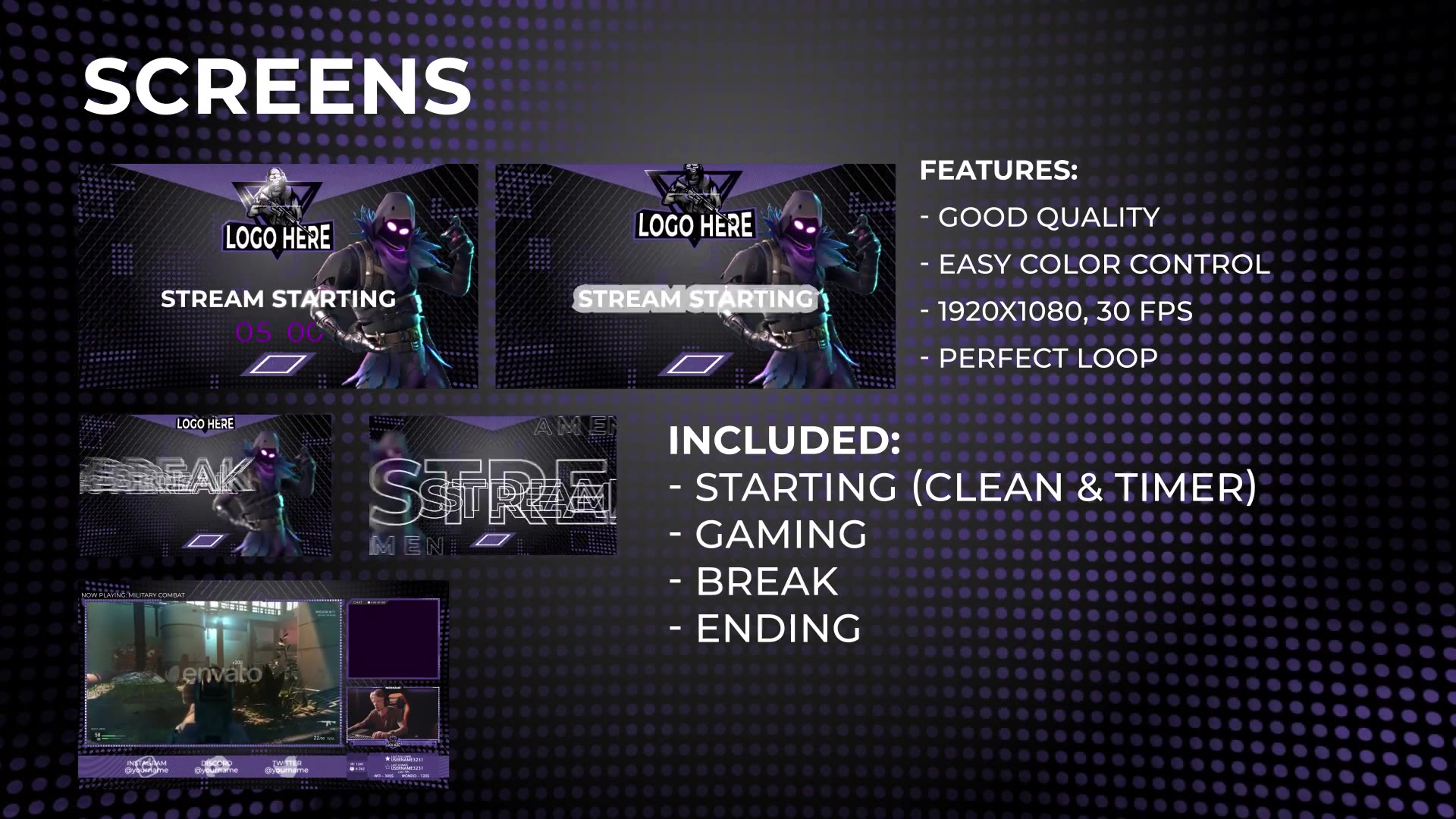Gaming Streamer Pack Videohive 38849731 After Effects Image 5