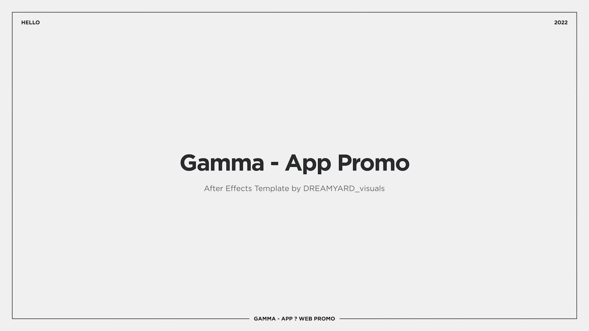 Gamma App / Web Promo Videohive 38038584 After Effects Image 1