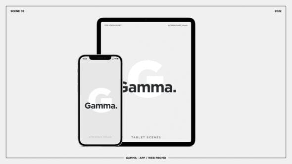 Gamma App / Web Promo - Download Videohive 38038584