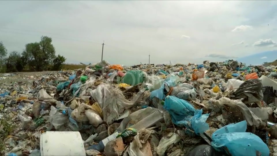 Garbage Dumped Into Huge Heap At Landfill  Videohive 13594523 Stock Footage Image 3