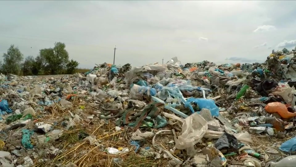Garbage Dumped Into Huge Heap At Landfill  Videohive 13594523 Stock Footage Image 7