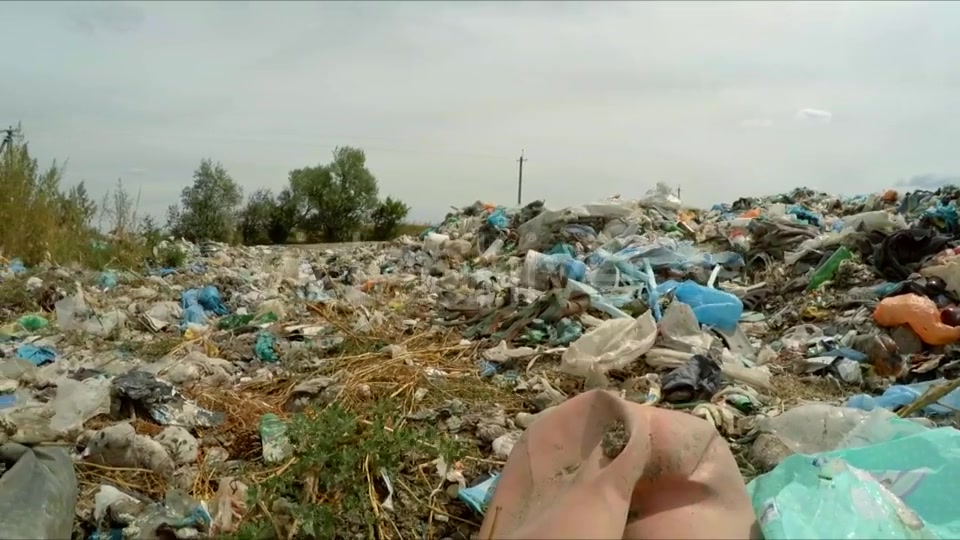 Garbage Dumped Into Huge Heap At Landfill  Videohive 13594523 Stock Footage Image 8
