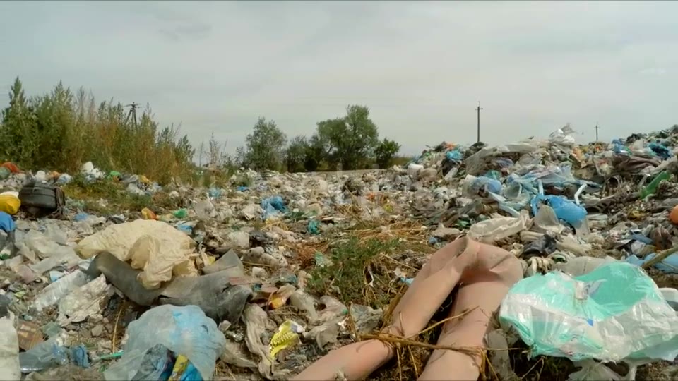 Garbage Dumped Into Huge Heap At Landfill  Videohive 13594523 Stock Footage Image 9