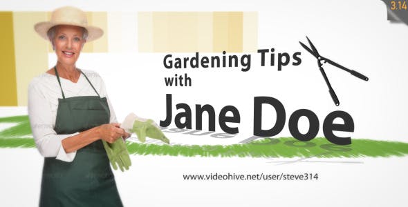Gardening & Landscaping Intro Tv Show - Videohive Download 3032708