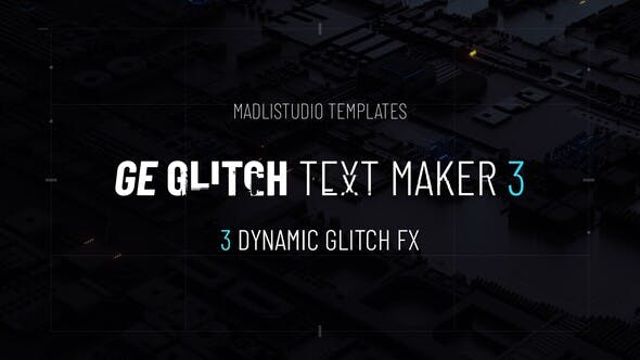 Ge Glitch Text Maker 3 - Download Videohive 30268108